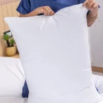 ⁦كيس مخدة قطن فندقي⁩ - الصورة ⁦3⁩